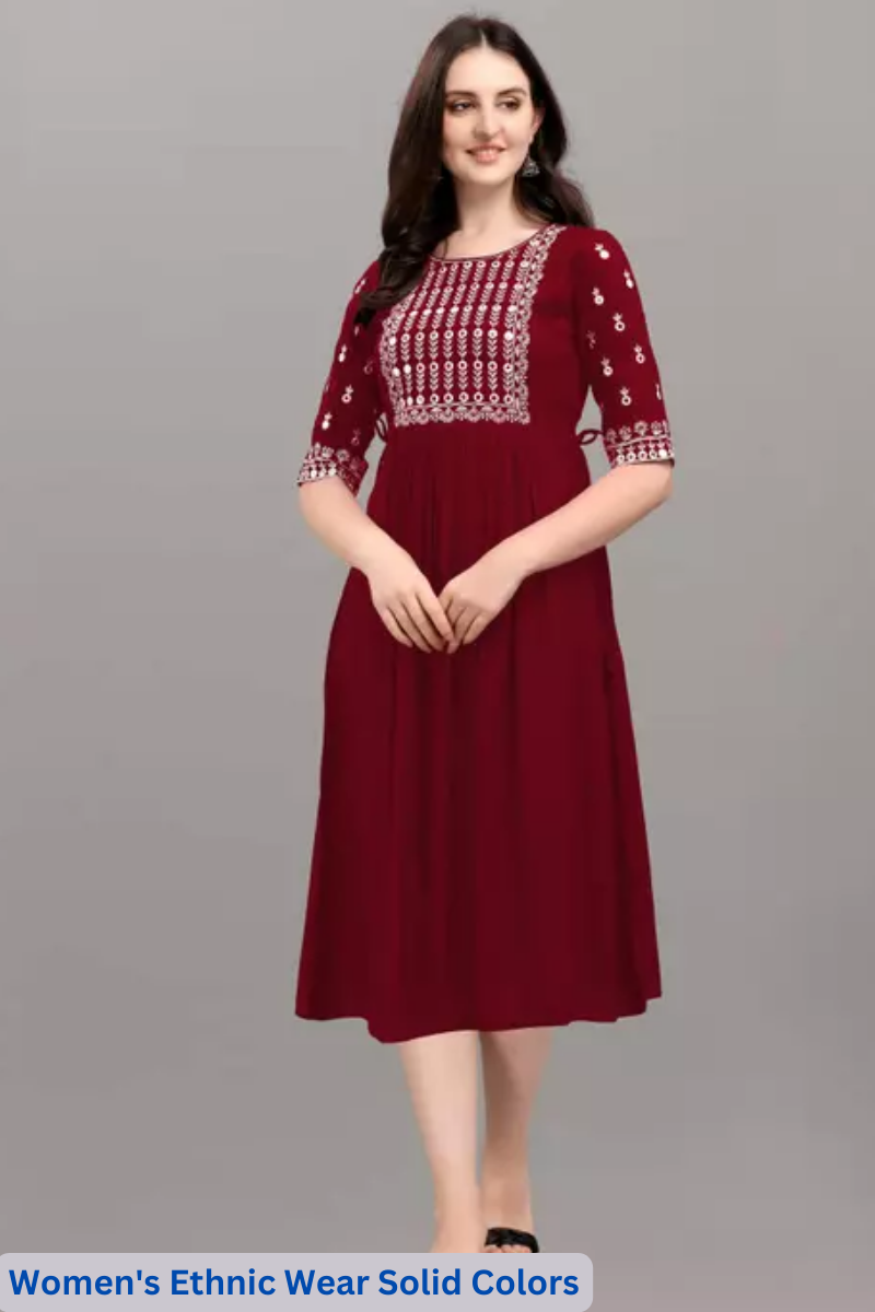 An Amazing Range Of Women's Ethnic Wear In Soft And Solid Colors