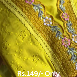 💛 Sunshine Yellow: Get this beautiful embroidered kurta