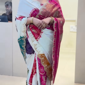 Radiant Love – Karwa Chauth Glow Saree
